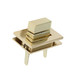 17mm x 27mm Rectangle Twist and Turn Clasp